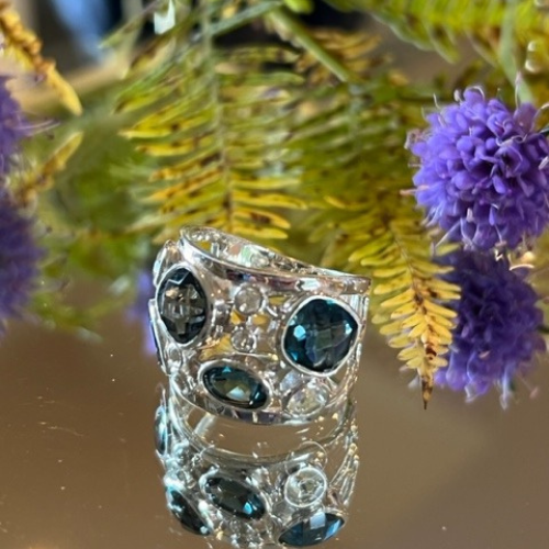 Eternity Multi Stone ring