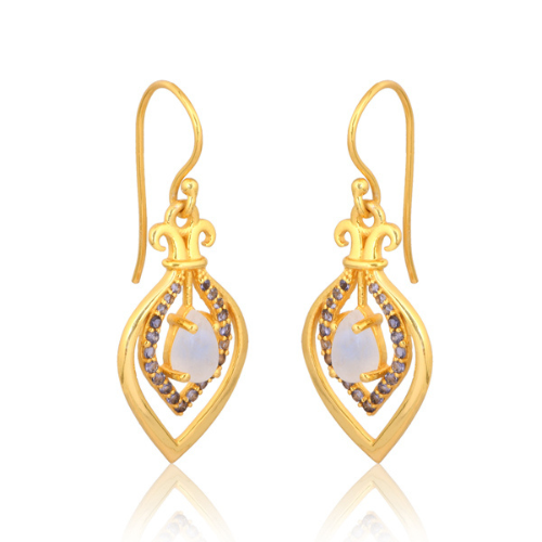 fleur de lys earrings