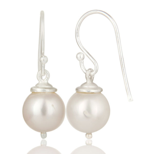 Tennis pendant earrings