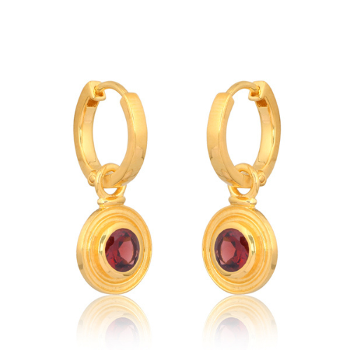 Target Hoop Earrings by Contemporary British Brand Acqua London