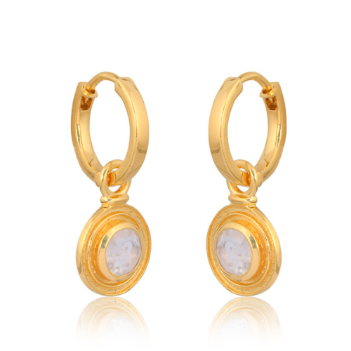 Target Hoop Earrings by Contemporary British Brand Acqua London