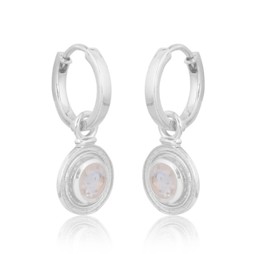 Target Hoop Earrings by Contemporary British Brand Acqua London
