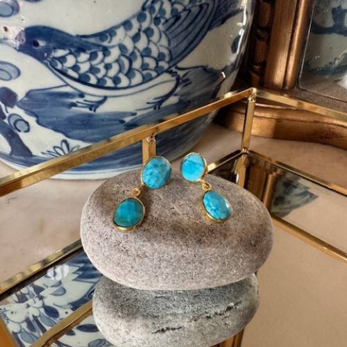 turquoise earrings