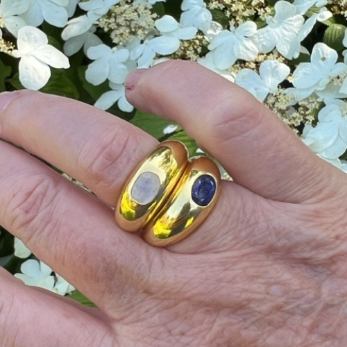 Wave Stacking Rings - 3 colours