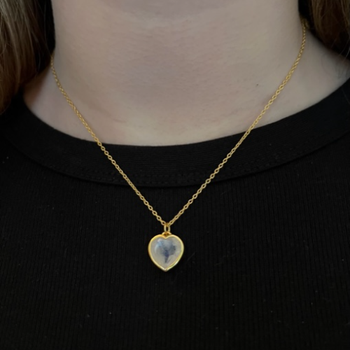 Eternity Heart pendant necklace - 2 colours