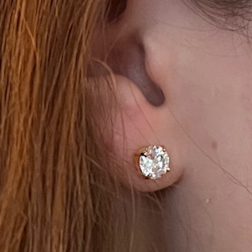 Eternity Studs (gold plated)