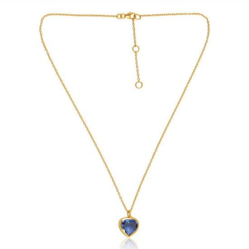 Eternity Heart pendant necklace - 2 colours