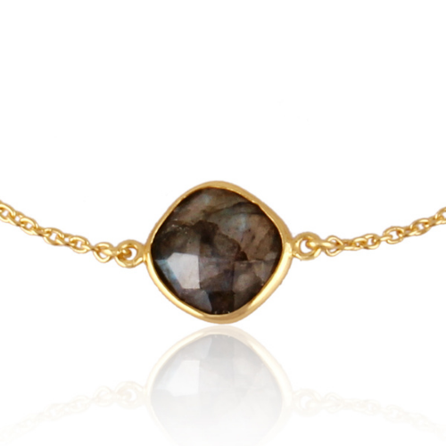 Moonstone or Labradorite Bracelet