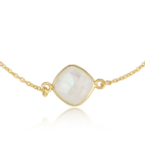 Moonstone or Labradorite Bracelet