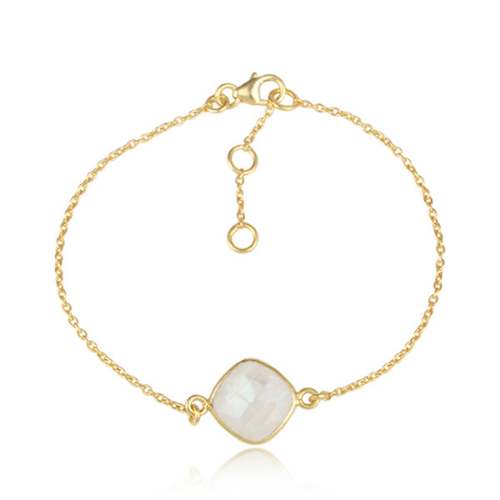 Moonstone or Labradorite Bracelet