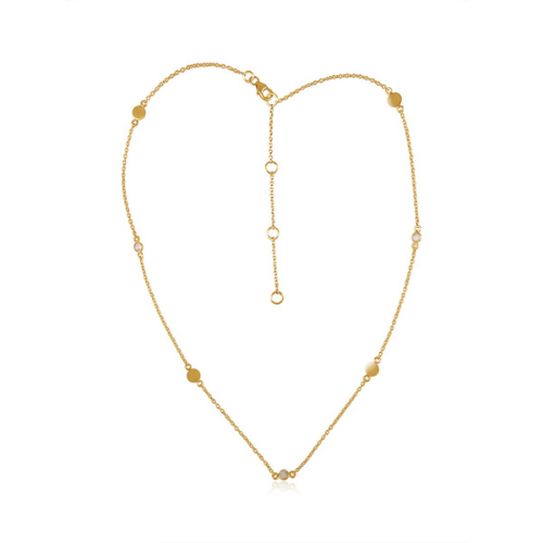 Eternity Necklace (Gold Plated)