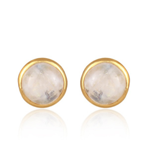 moonstone studs