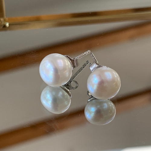 Pearl Stud Earrings