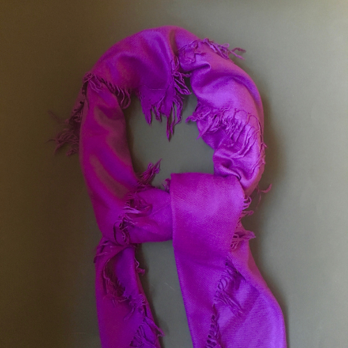 Square Scarf with Tassels - 6 colours