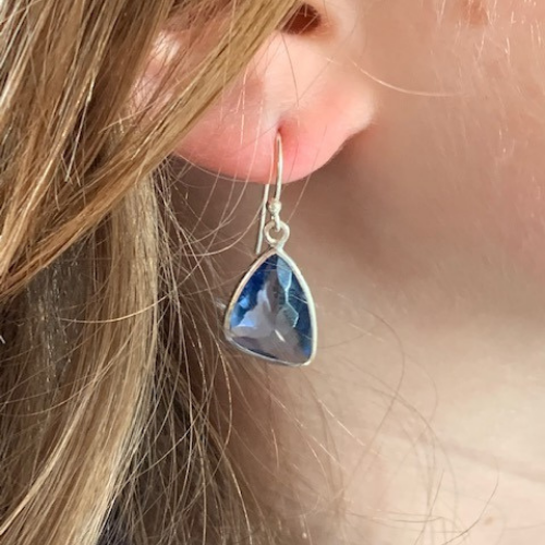 Wave Drop Earrings - 2 colours