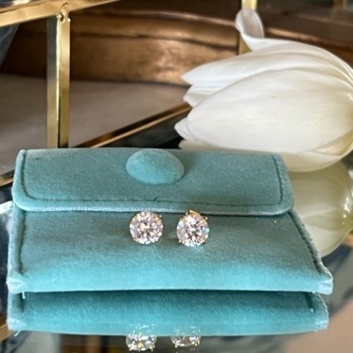 Eternity Studs (gold plated)