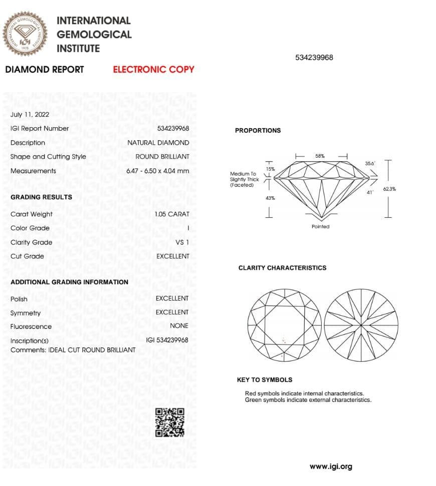 Solitaire Diamond - by commission only