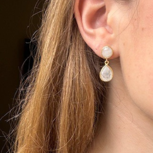 moonstone earrings