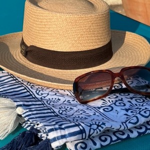 Cotton Scarf/Sarong with Tasselso