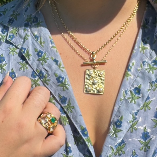 Sahara Necklace (Gold Plated)