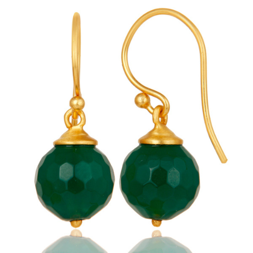 Tennis pendant earrings