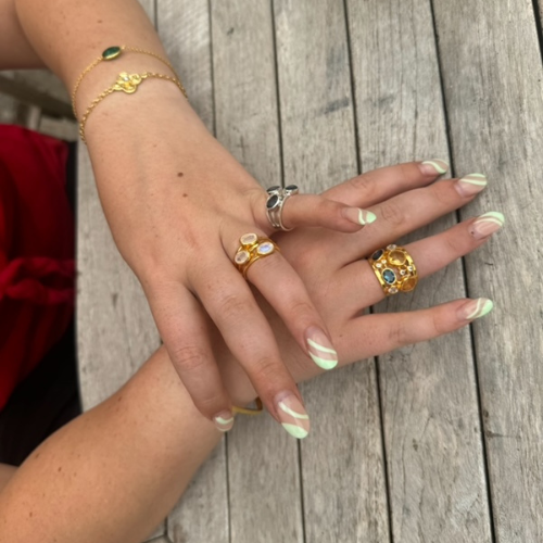 Eternity Multi Stone ring