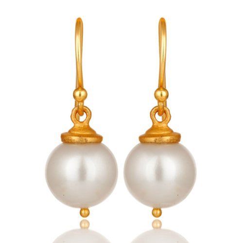 Pearl earrings