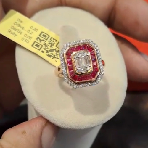 Ruby and Diamond Ring