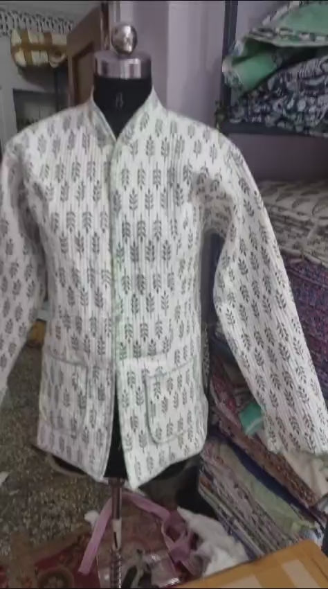 cotton clothing reversible jacket