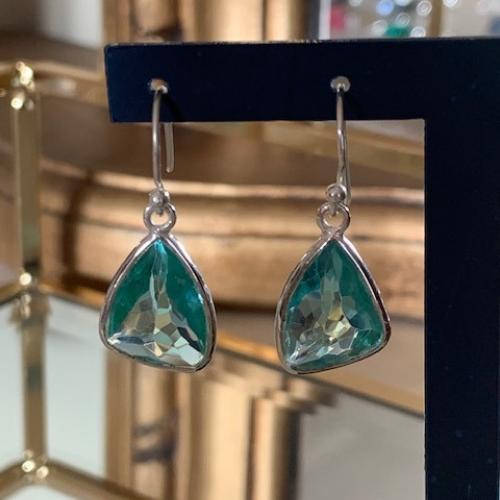 Wave Drop Earrings - 2 colours