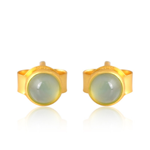 Azure small stud earrings