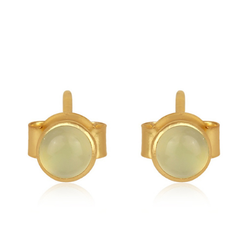 Azure small stud earrings