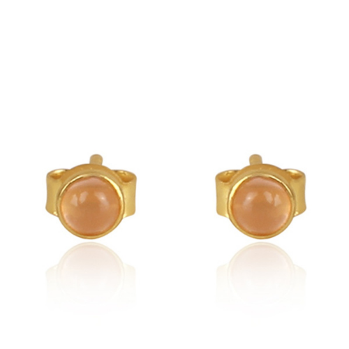 Azure small stud earrings