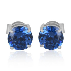 Eternity Studs (sterling silver) - 3 colours