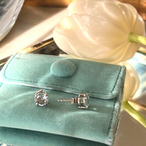 Eternity Studs (sterling silver) - 3 colours