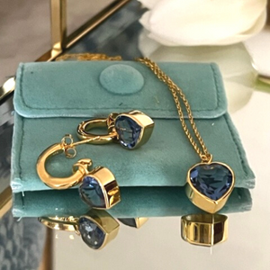 Eternity Heart pendant necklace - 3 colours