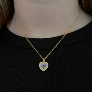 Eternity Heart pendant necklace - 3 colours