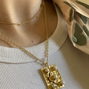 Gold plated Sahara necklace