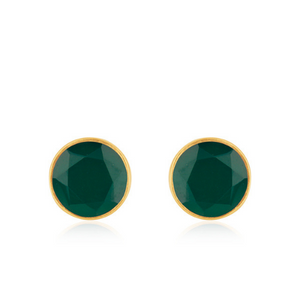 Green Onyx and Pearl Necklace