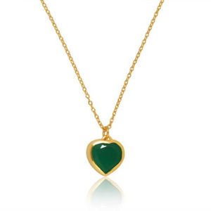 Eternity Heart pendant necklace - 3 colours
