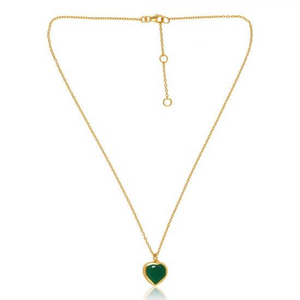 Eternity Heart pendant necklace - 3 colours