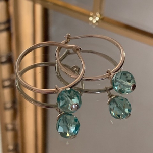 Silver Hoops