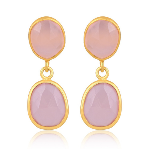 Azure pebble earrings (4 colours)