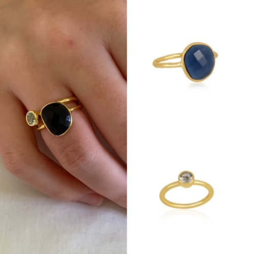 Sahara Stacking Ring - 3 colours