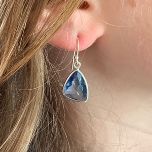 Wave Drop Earrings - 2 colours
