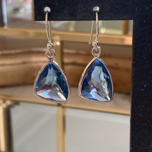 Wave Drop Earrings - 2 colours