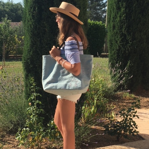 Handwoven Star Tote Bags
